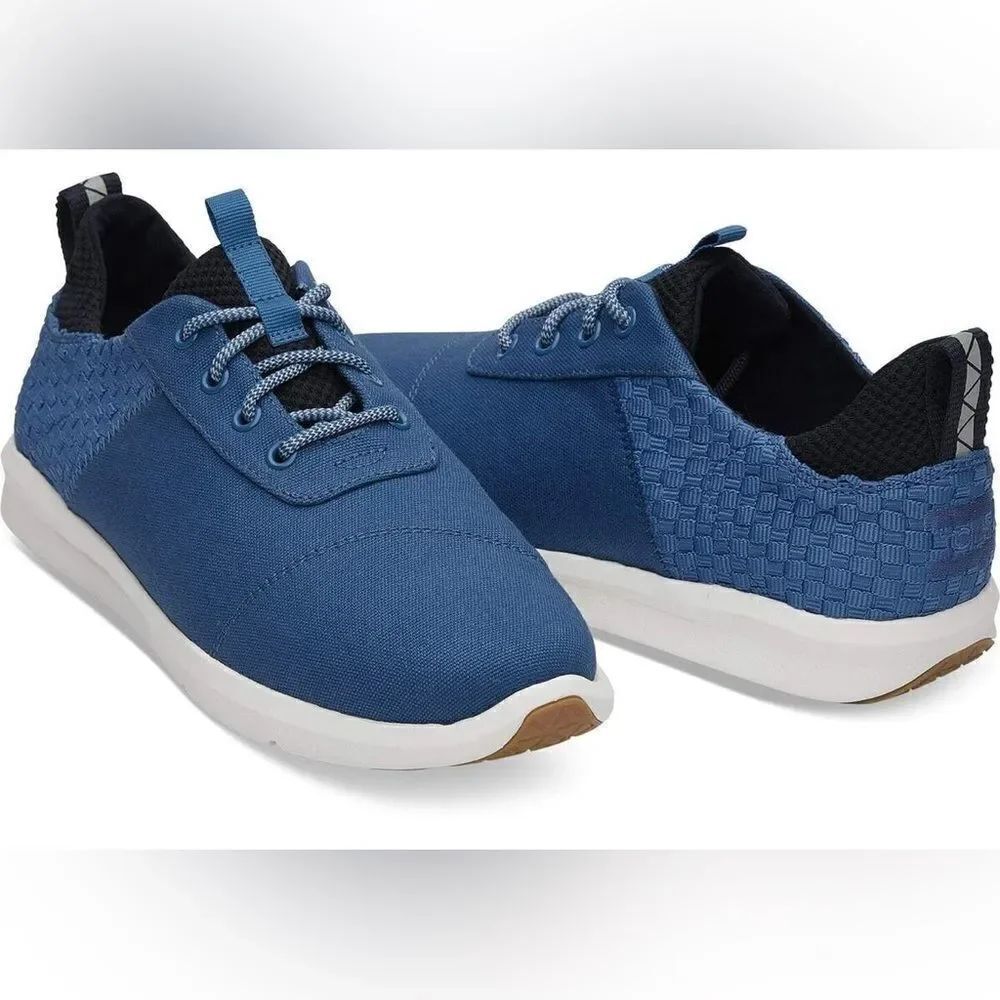 Toms men’s Cabrillo Sneakers Shoes size 9.5 Imperial Blue